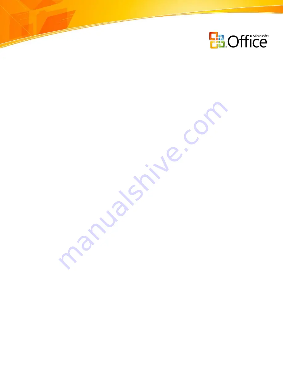 Microsoft 065-04940 - Office Excel 2007 Скачать руководство пользователя страница 15