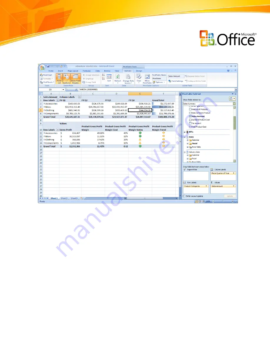 Microsoft 065-04940 - Office Excel 2007 Скачать руководство пользователя страница 24