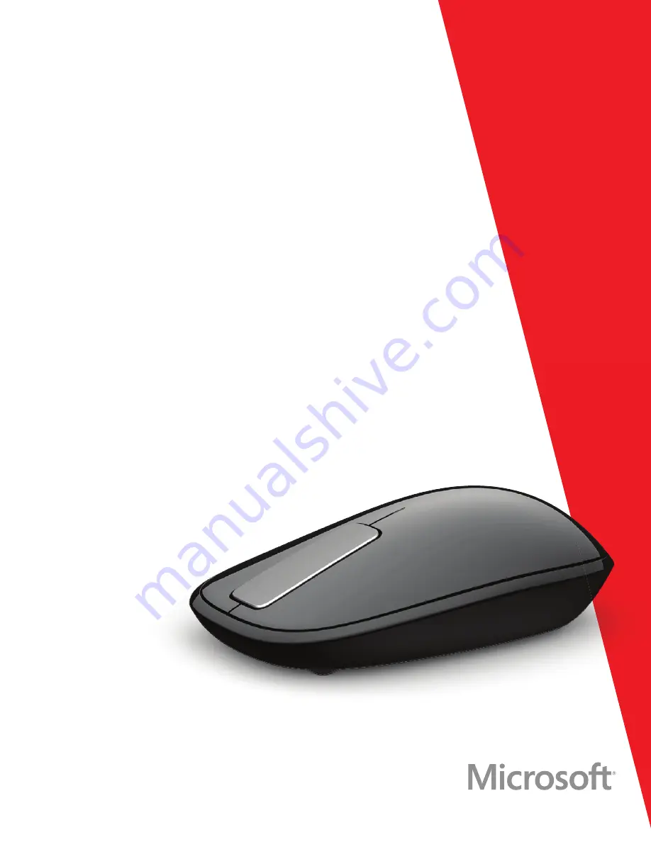 Microsoft Explorer Touch Mouse User Manual Download Page 1