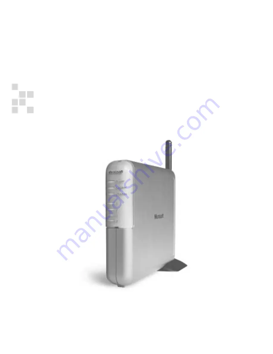 Microsoft MN 500 - Broadband Networking Wireless Base Station Router Скачать руководство пользователя страница 1