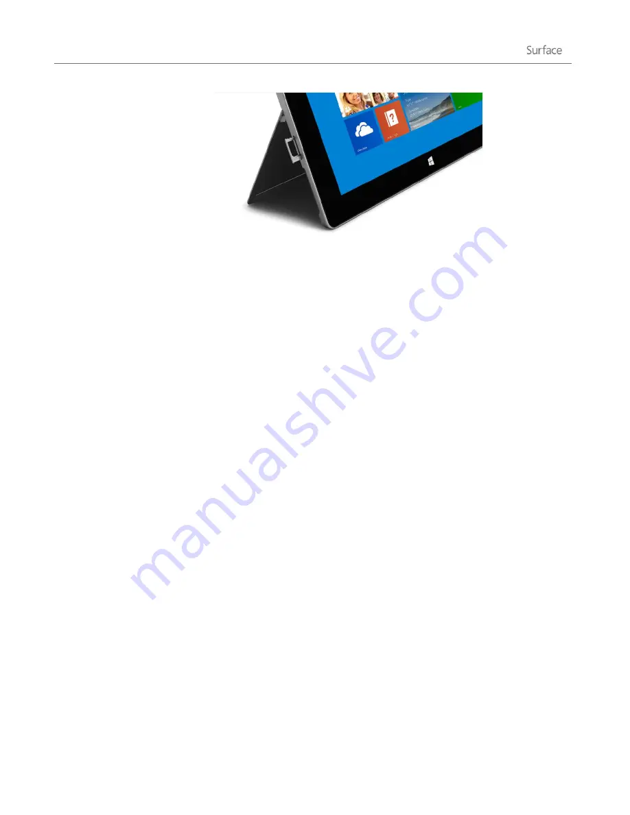 Microsoft Surface 2 User Manual Download Page 10