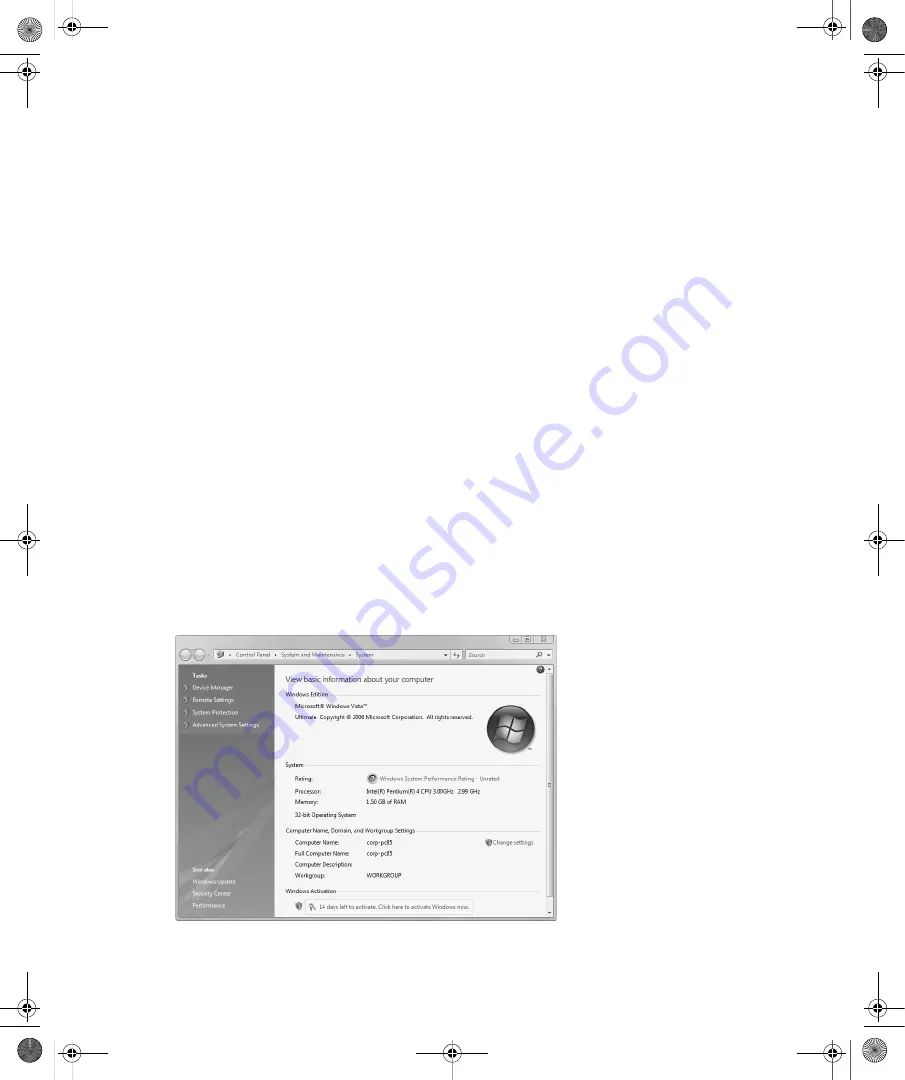 Microsoft Windows Vista Manual Download Page 14