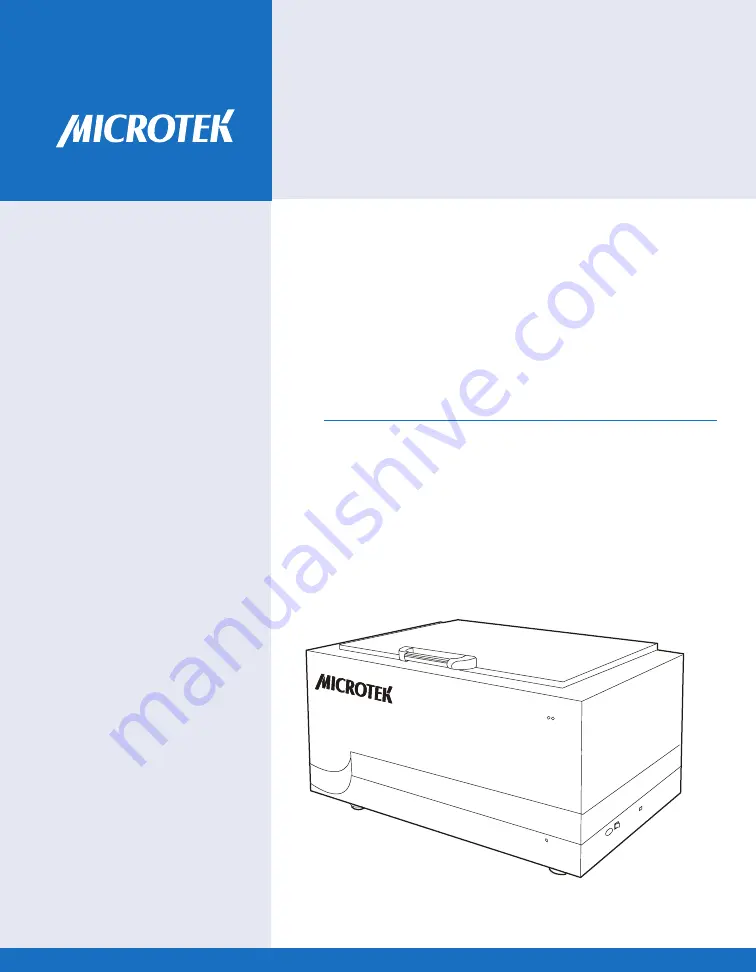 Microtek LS-3800 Скачать руководство пользователя страница 1