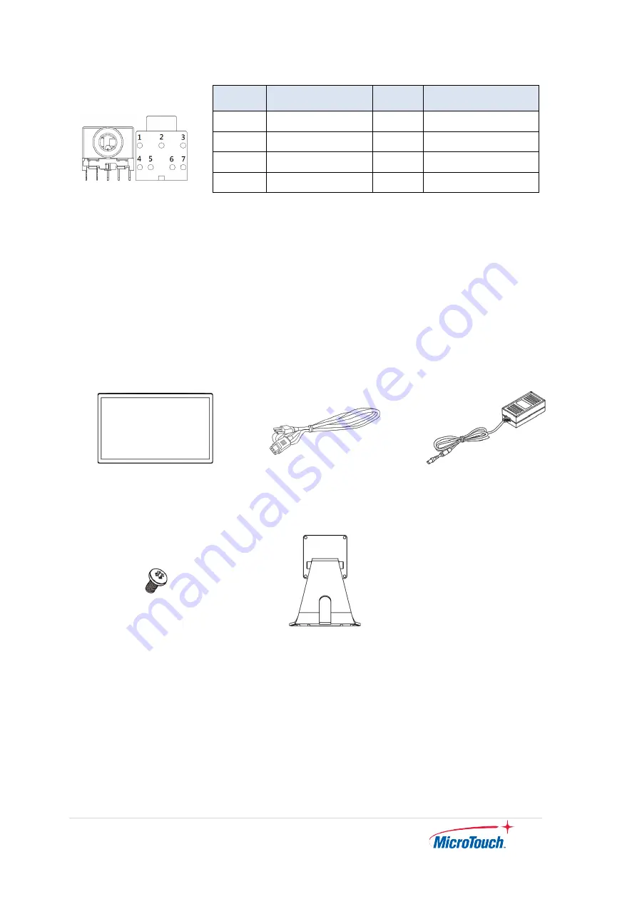 MicroTouch IC-156P-AW1 Скачать руководство пользователя страница 14