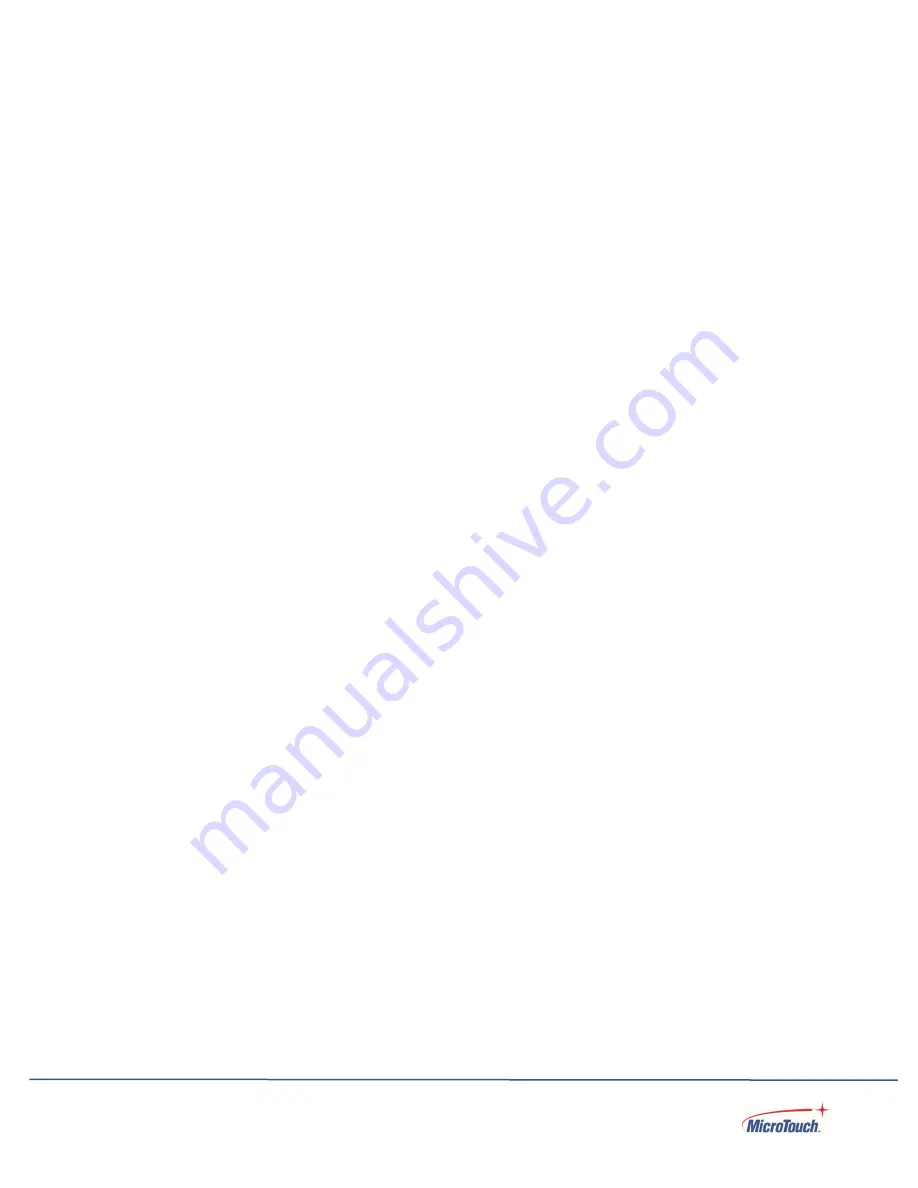 MicroTouch IC-156P-AW2-W10 User Manual Download Page 3