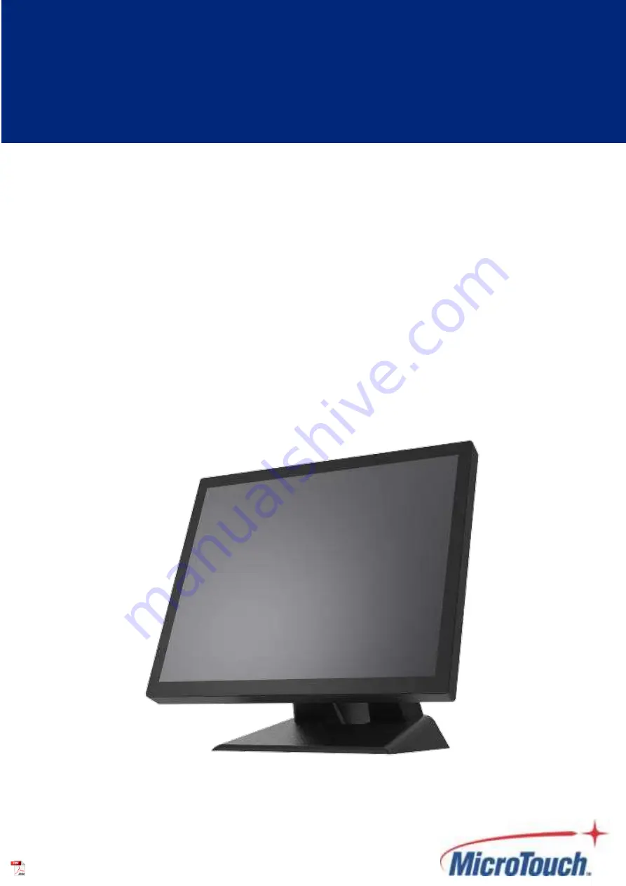 MicroTouch SK-170P-A1 User Manual Download Page 1