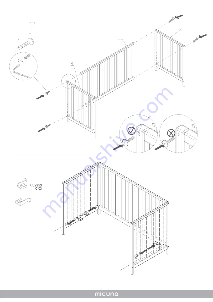 MICUNA Mountain 5032243 Assembly Instructions Manual Download Page 3