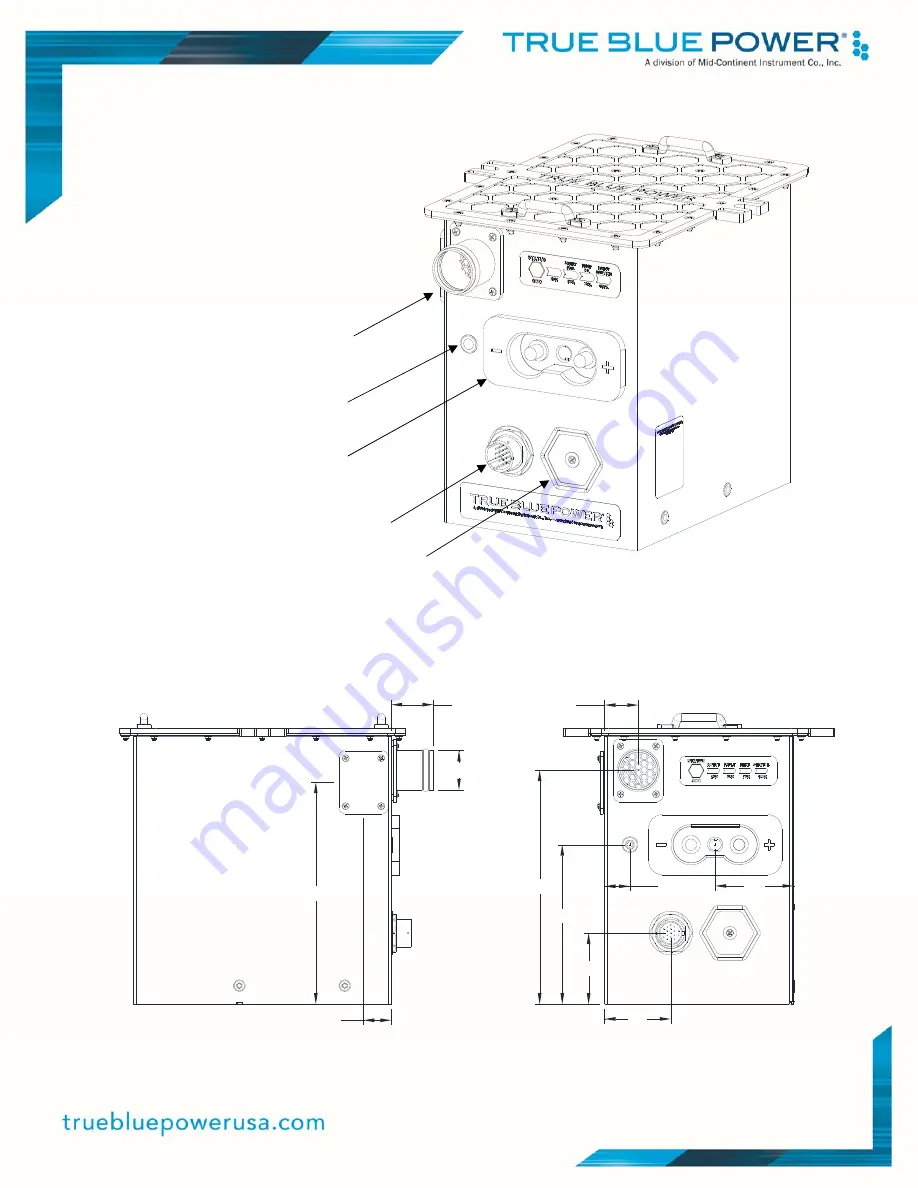 Mid-Continent Instrument True Blue Power TB20 Series Installation Manual And Operating Instructions Download Page 15