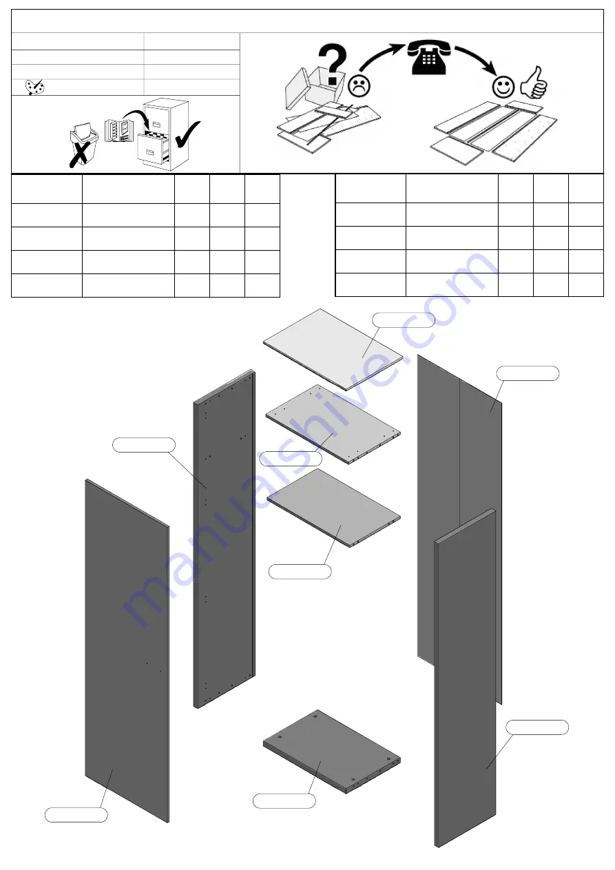 MID.YOU FRTS711 Assembling Instruction Download Page 5