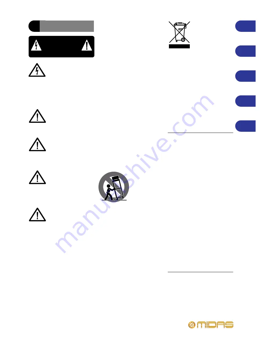 Midas DL251 Operator'S Manual Download Page 9