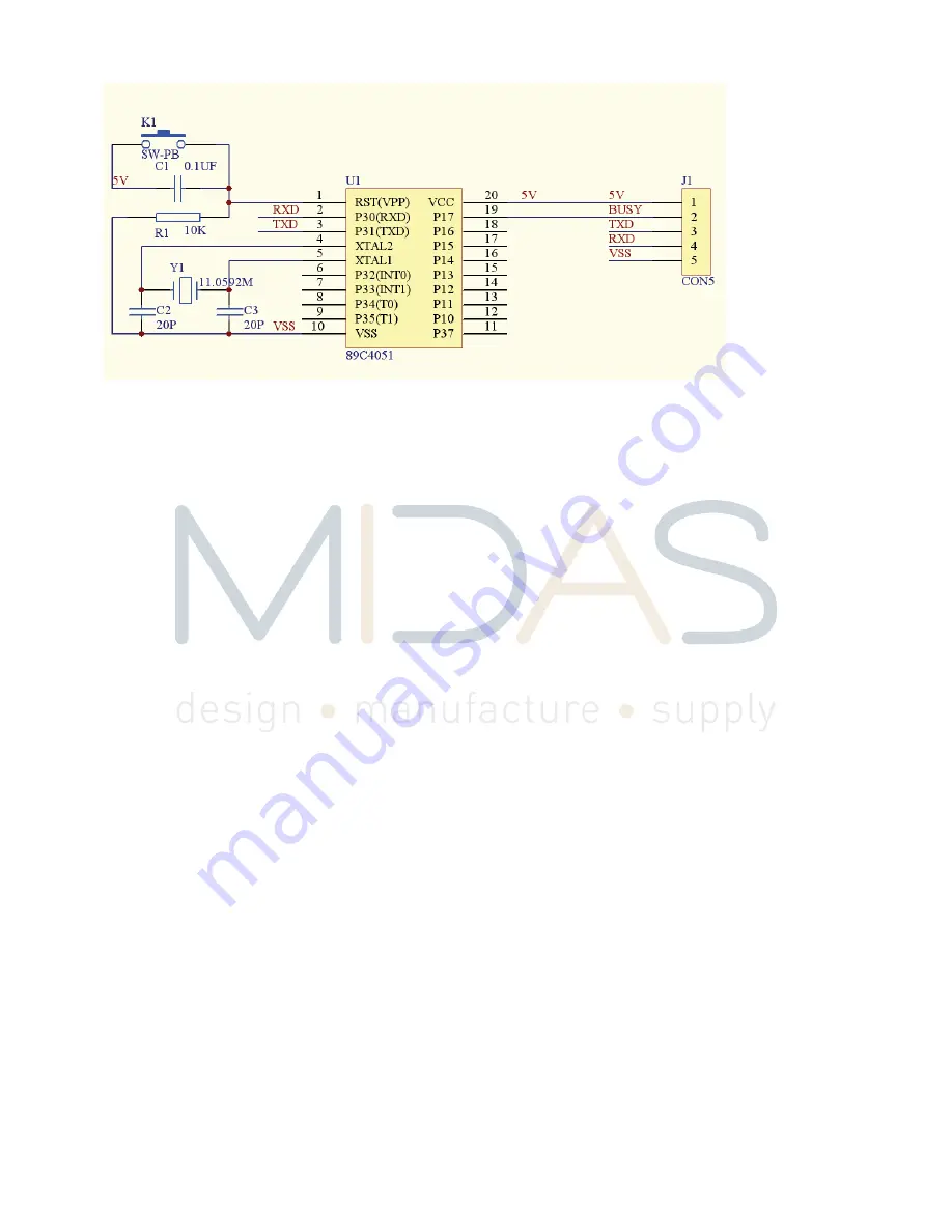 Midas mct056b6w640480lmlc Скачать руководство пользователя страница 10