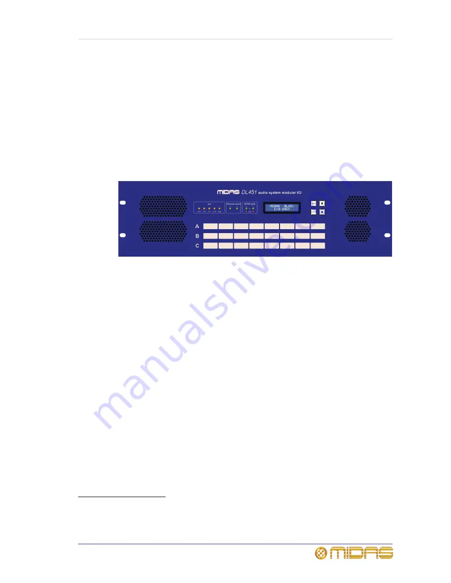 Midas XL8 DL451 Скачать руководство пользователя страница 19