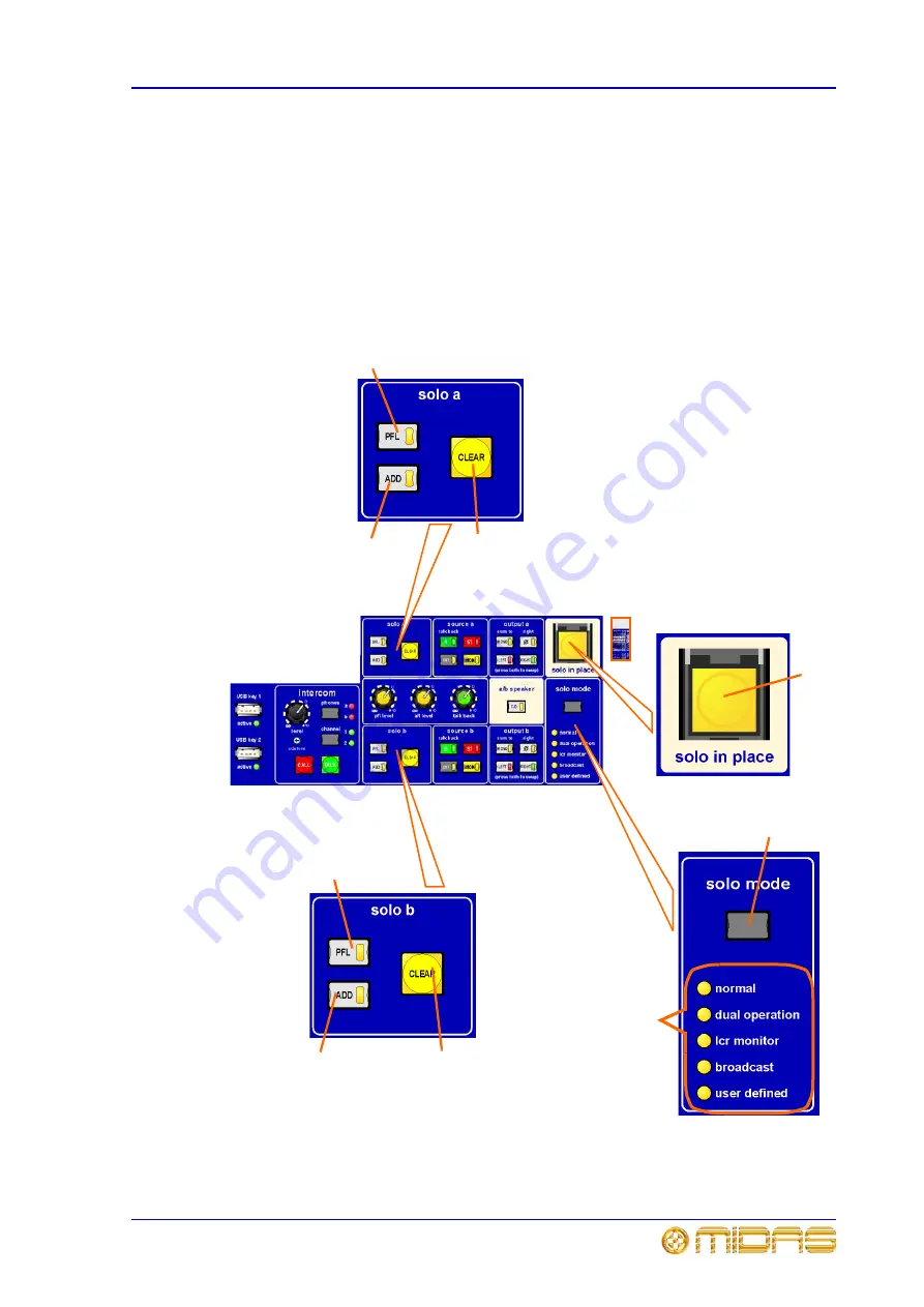 Midas XL8 Operator'S Manual Download Page 135