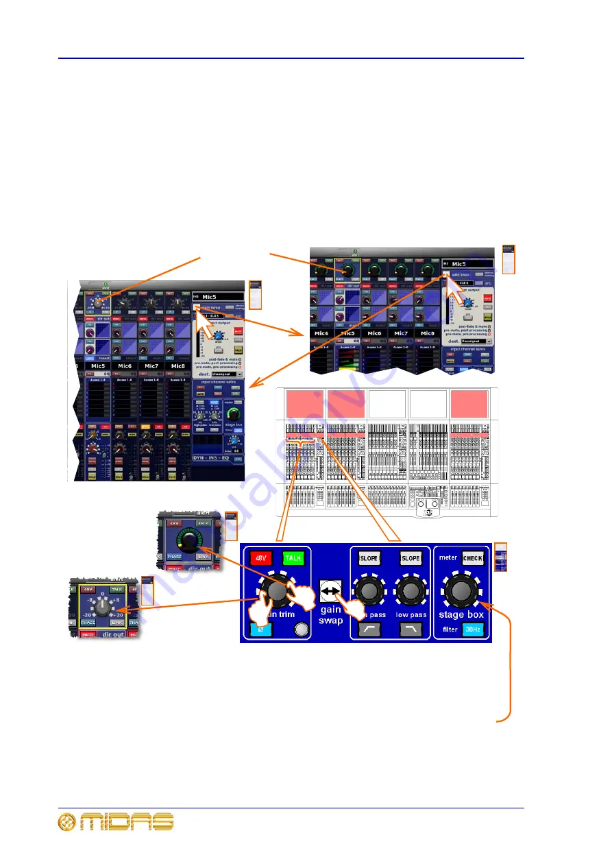 Midas XL8 Operator'S Manual Download Page 198