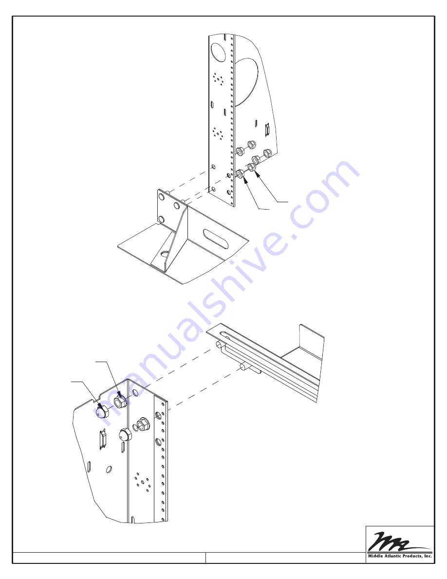 Middle Atlantic Space MK Series Assembly Instructions Download Page 2