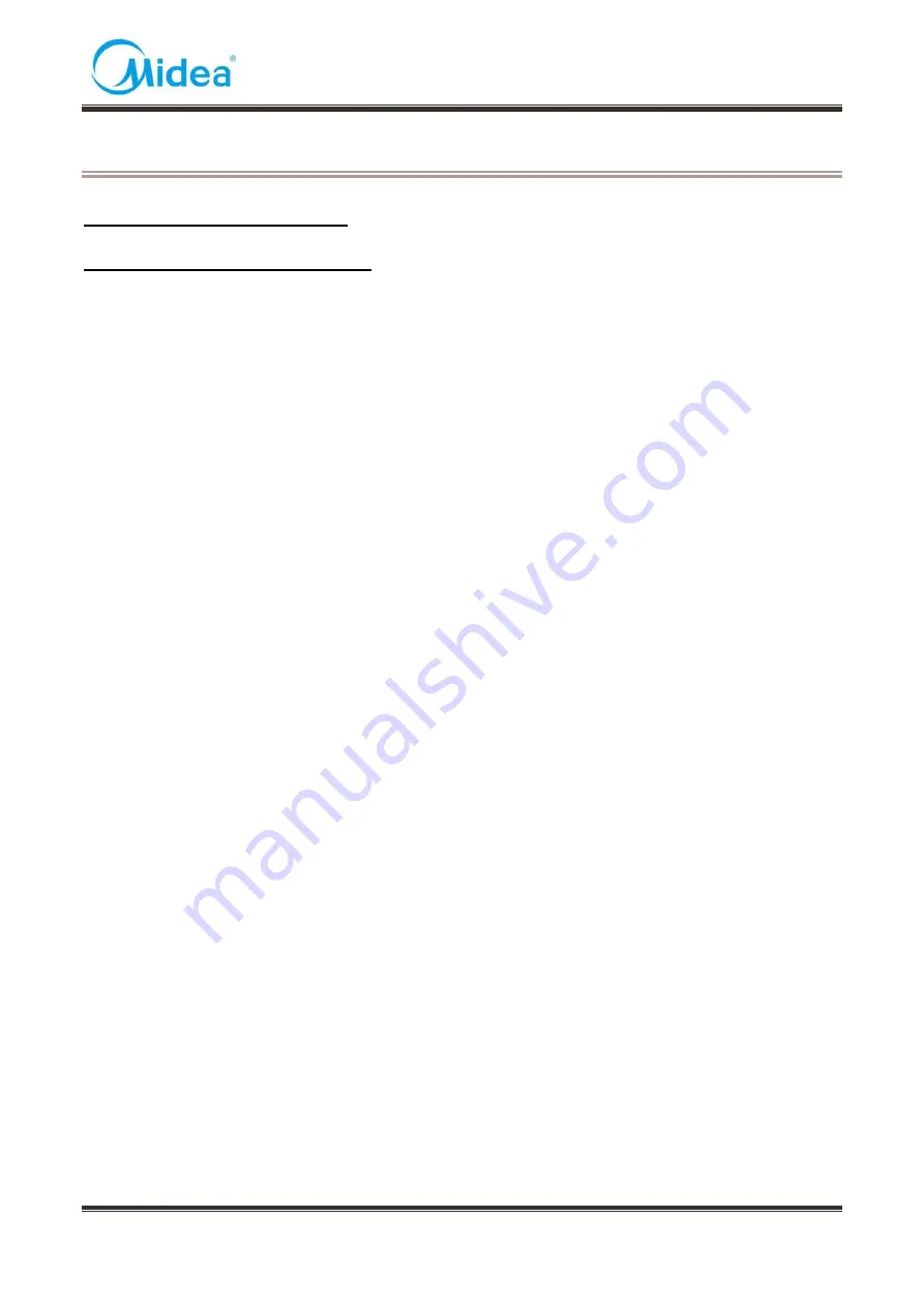 Midea CE-BD138- FT Service Manual Download Page 12