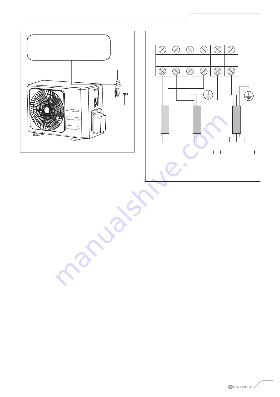 Midea CLIVET SINGLESplit STELVIO 27M Manual Download Page 13