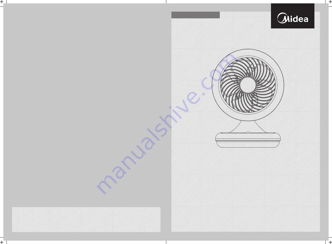 Midea FG18-19ER Скачать руководство пользователя страница 1