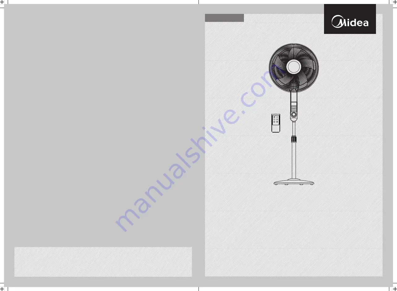 Midea FS40-15FR Owner'S Manual Download Page 1