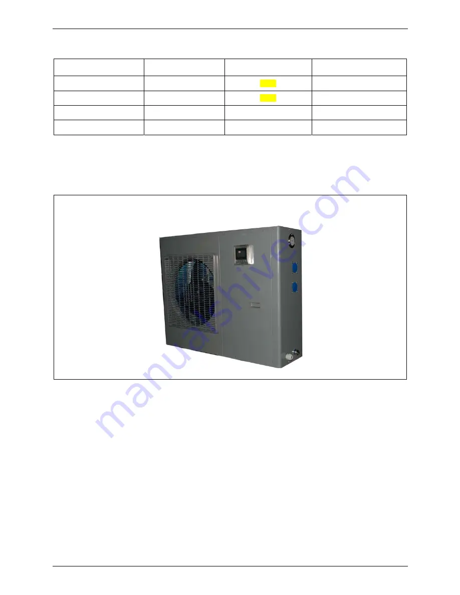 Midea LRSJ-120/NYN1 Technical Manual Download Page 4