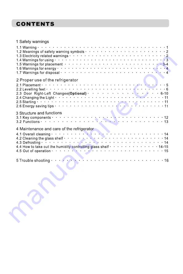 Midea MD-RT468WEDMX02 User Manual Download Page 2