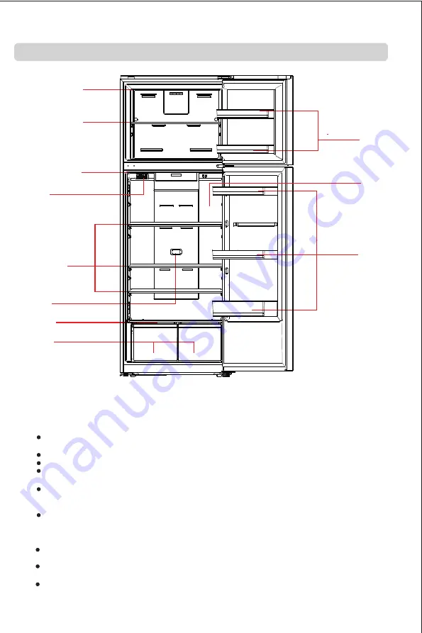 Midea MD-RT468WEDMX02 Скачать руководство пользователя страница 14