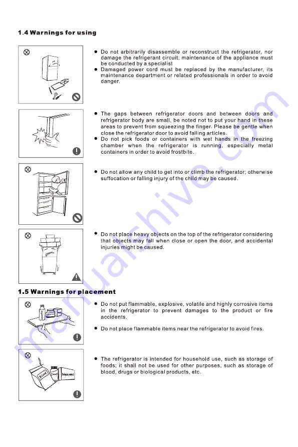 Midea MDRT267MTB28 Скачать руководство пользователя страница 6