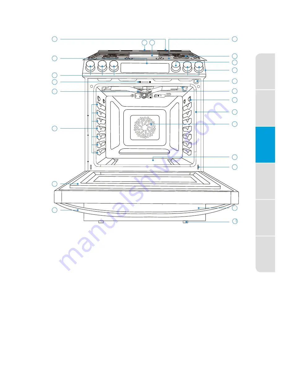 Midea MGS30S2AST Installation Instructions Manual Download Page 19