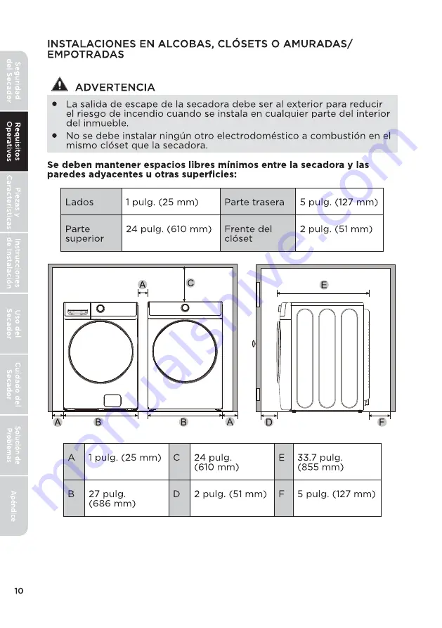 Midea MLE45N1AWW User'S Manual & Installation Instructions Download Page 60