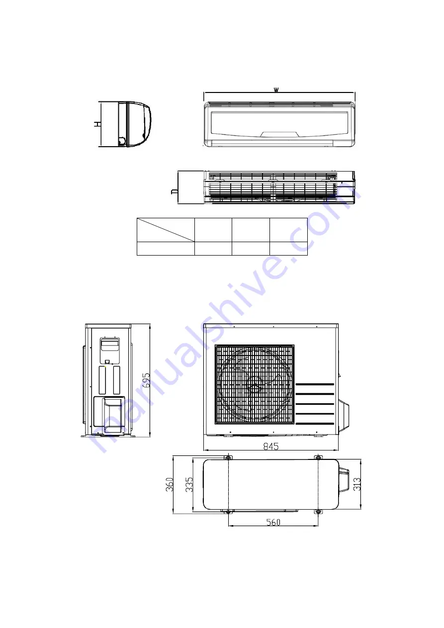 Midea MOF-24HDN1-QC2W Скачать руководство пользователя страница 8