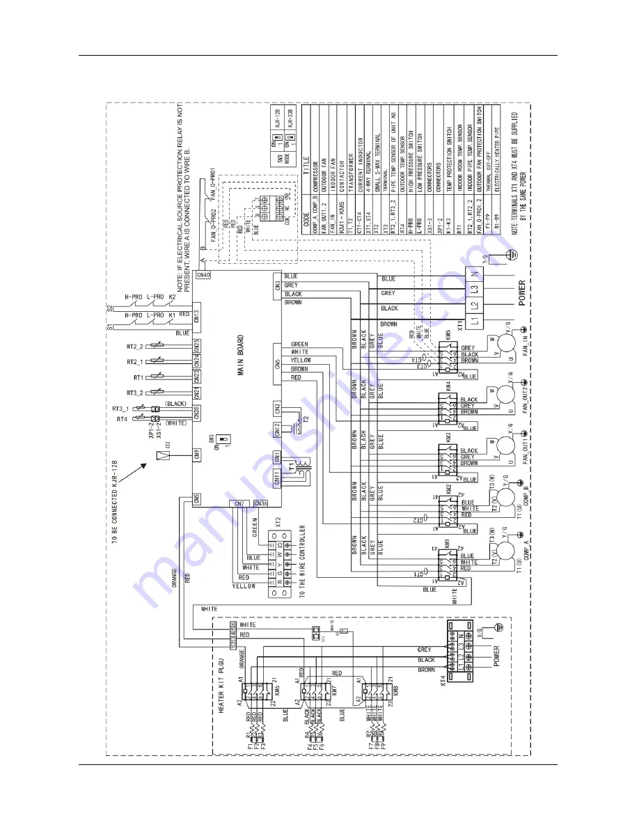 Midea MRCT-062CWN1-R(C) Technical Manual Download Page 45