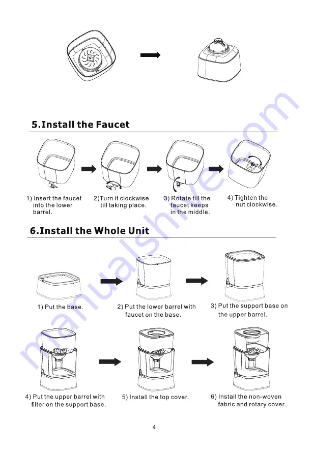 Midea MWP3W Instruction Manual Download Page 5