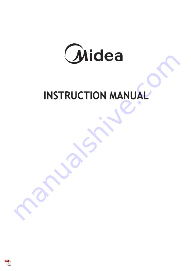 Midea TC925B8D Instruction Manual Download Page 1