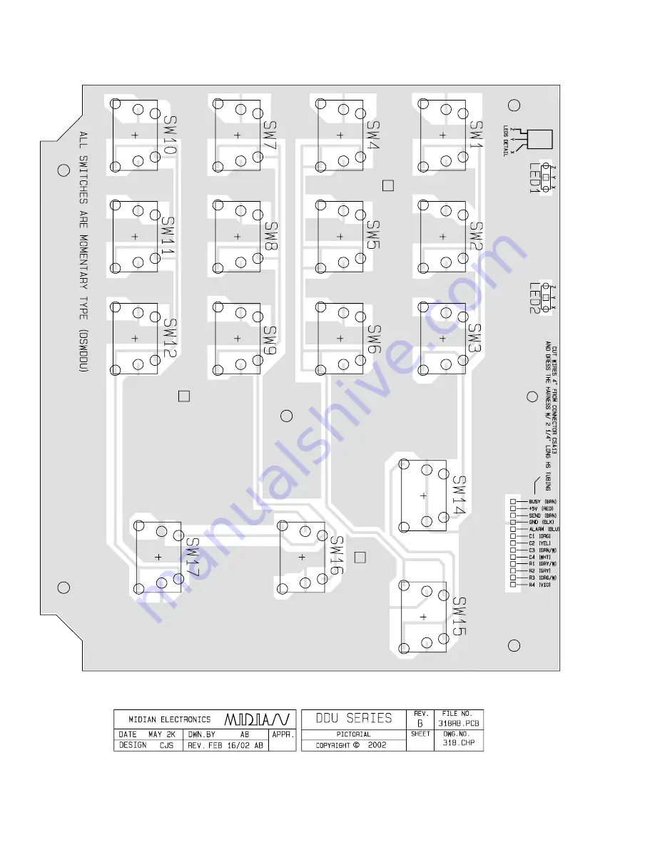 Midian Electronics TRC-1000 Скачать руководство пользователя страница 38