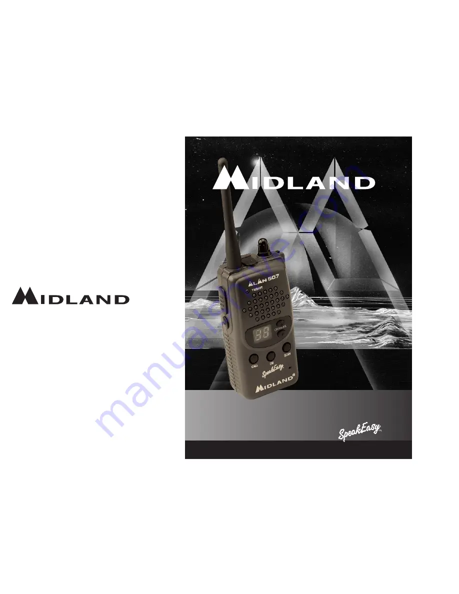 Midland ALAN 507 SpeakEasy Скачать руководство пользователя страница 1