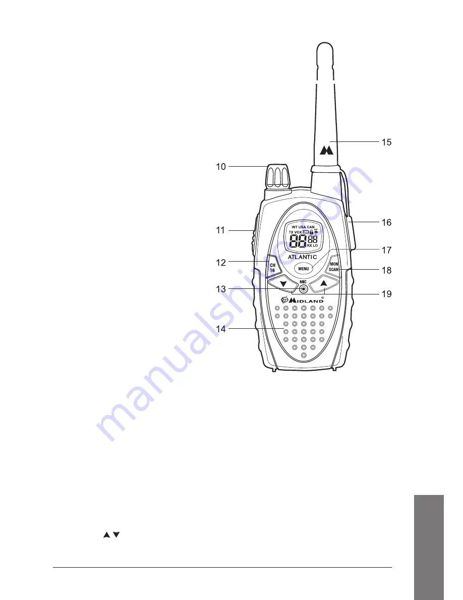 Midland Atlantic XT Instruction Manual Download Page 85