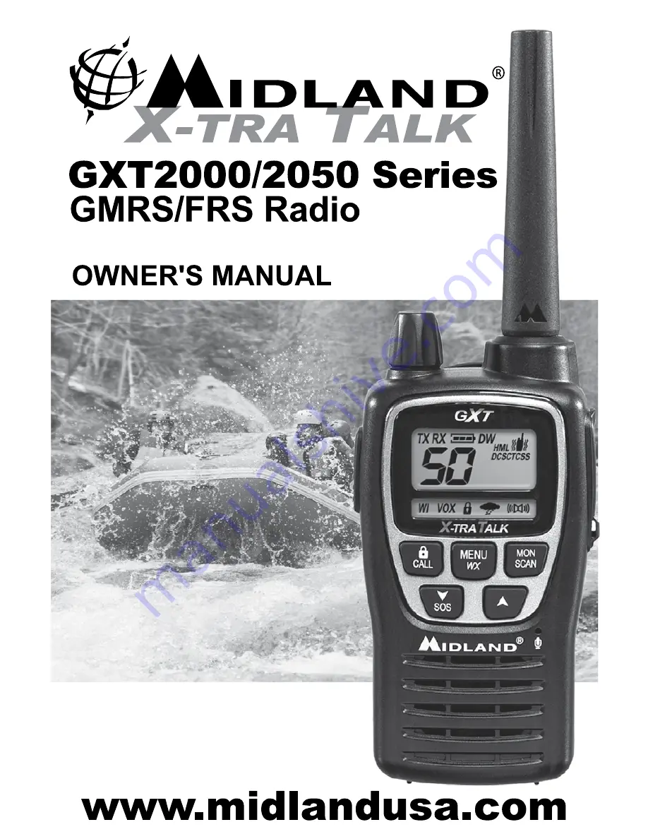 Midland GXT2000 Series Owner'S Manual Download Page 1