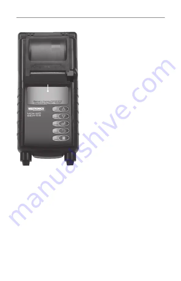 Midtronics MDX-300 Series Instruction Manual Download Page 5