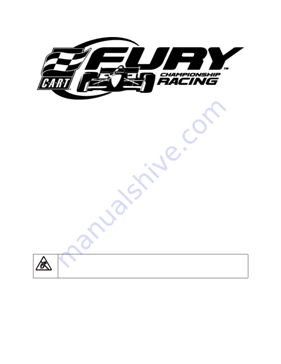 Midway CART Fury Championship Racing Operation Manual Download Page 89