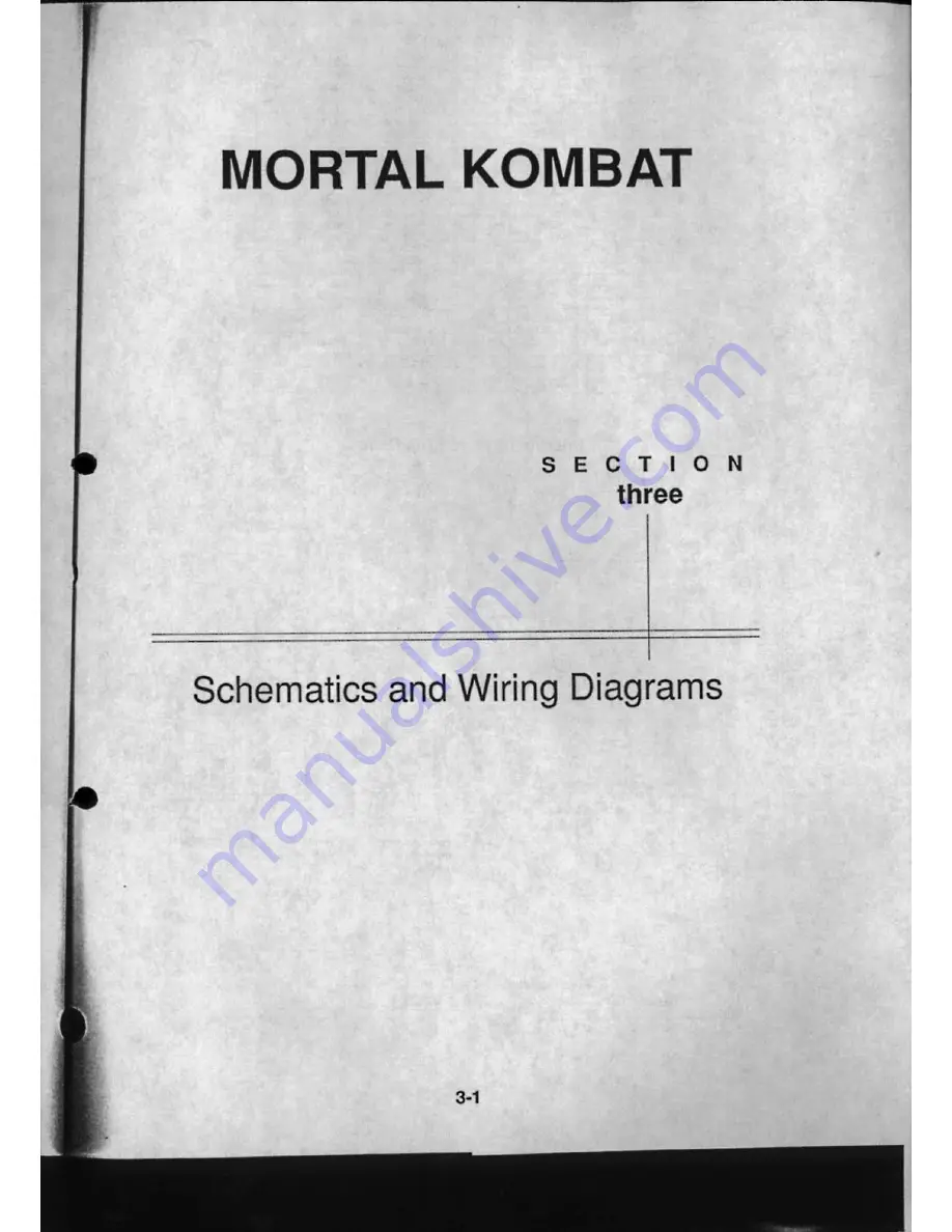 Midway Mortal Kombat Operation Manual Download Page 37