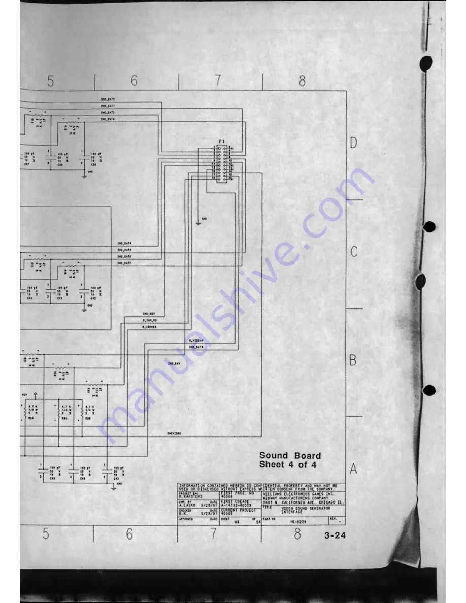 Midway Mortal Kombat Operation Manual Download Page 64