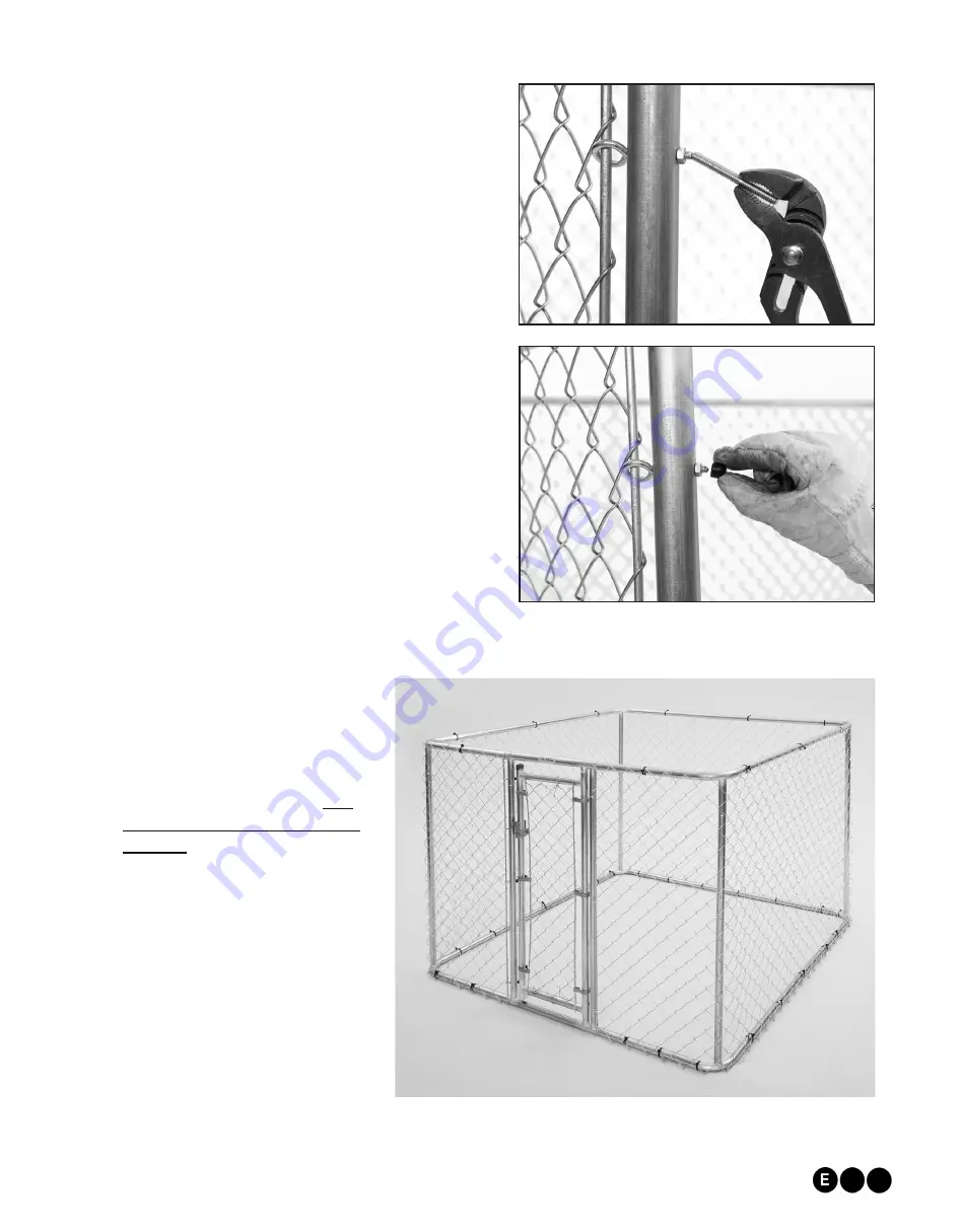 Midwest K9 Kennel K9664 Assembly Instructions Manual Download Page 10