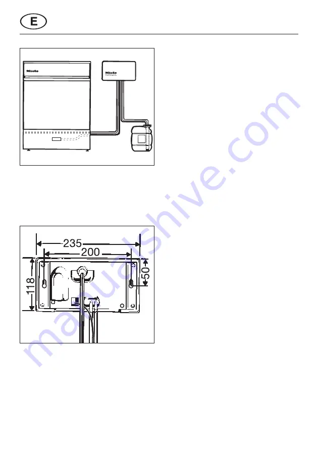 Miele professional DOS G 60 Fitting Instructions Manual Download Page 16