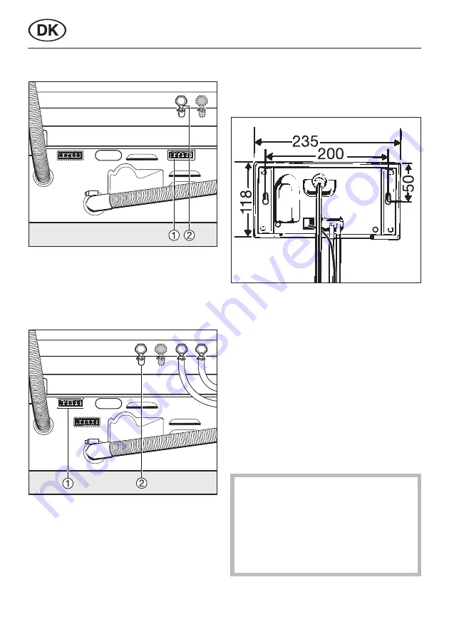 Miele professional DOS-Modul G 10 Fitting Instructions Manual Download Page 18