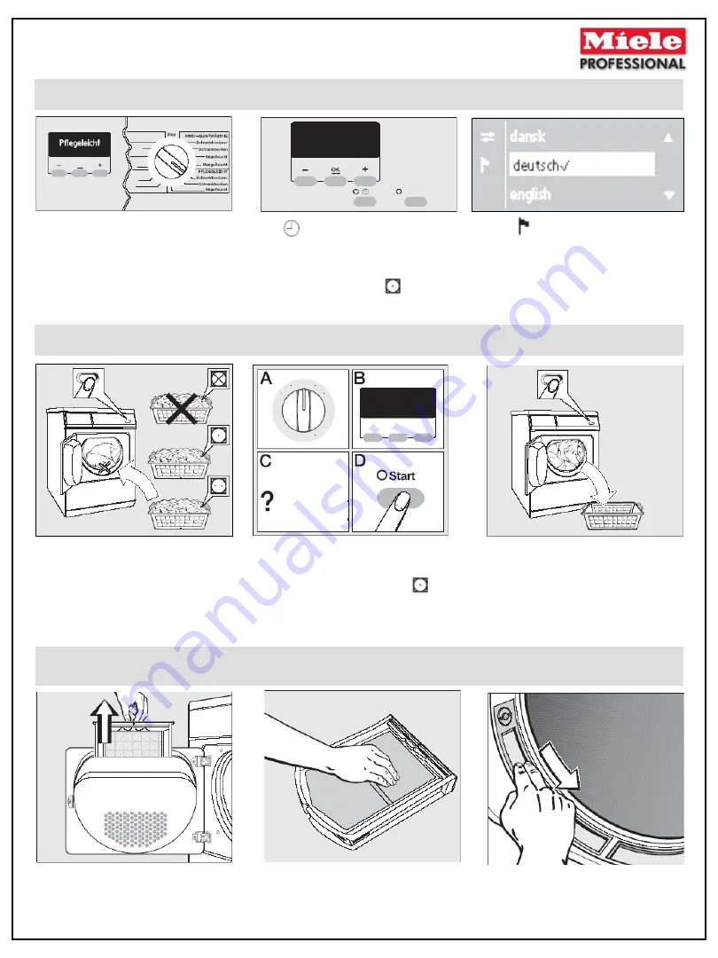 Miele professional PT 5135 C Скачать руководство пользователя страница 1