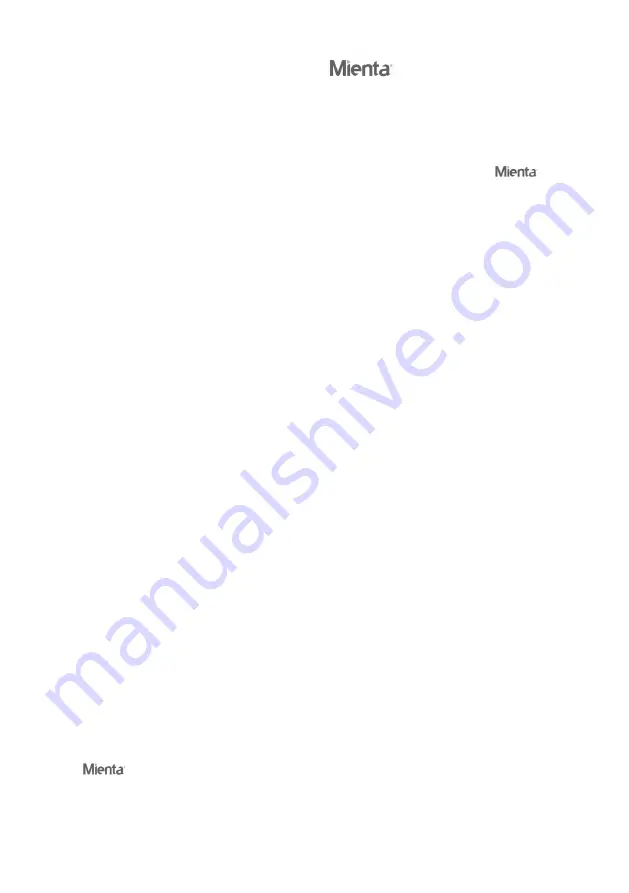 Mienta Mega Blaze OV30215A Instruction Manual Download Page 2