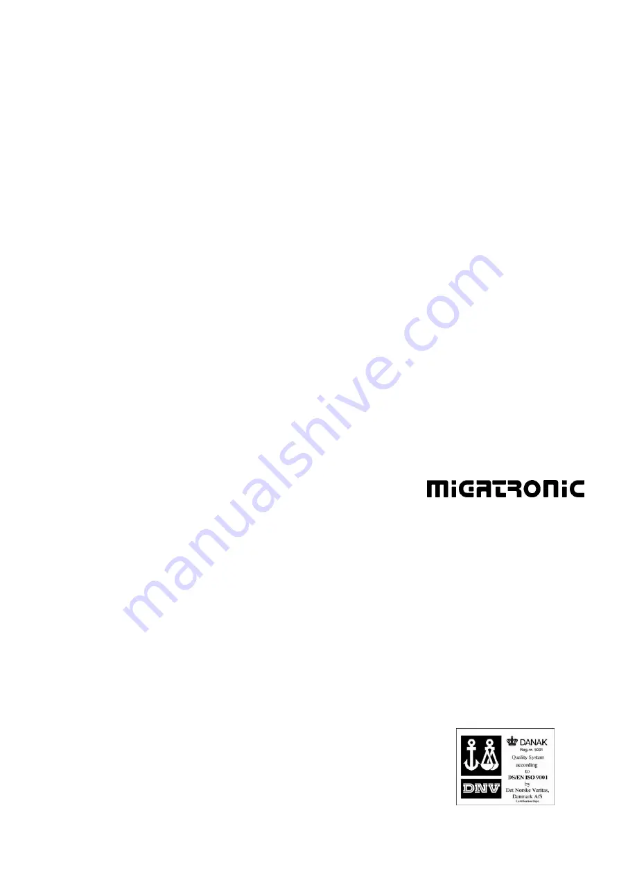 Migatronic AUTOMIG MXE Operating Manual Download Page 15