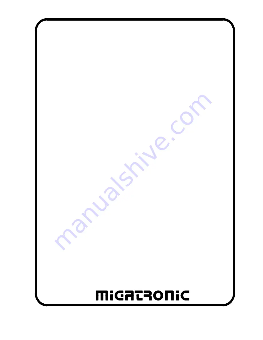 Migatronic AUTOMIG2 183i Instruction Manual Download Page 1