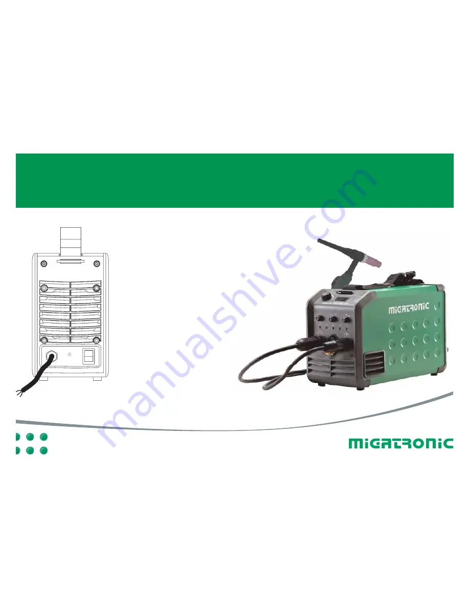 Migatronic DELTA 160 HP Quick Manual Download Page 1