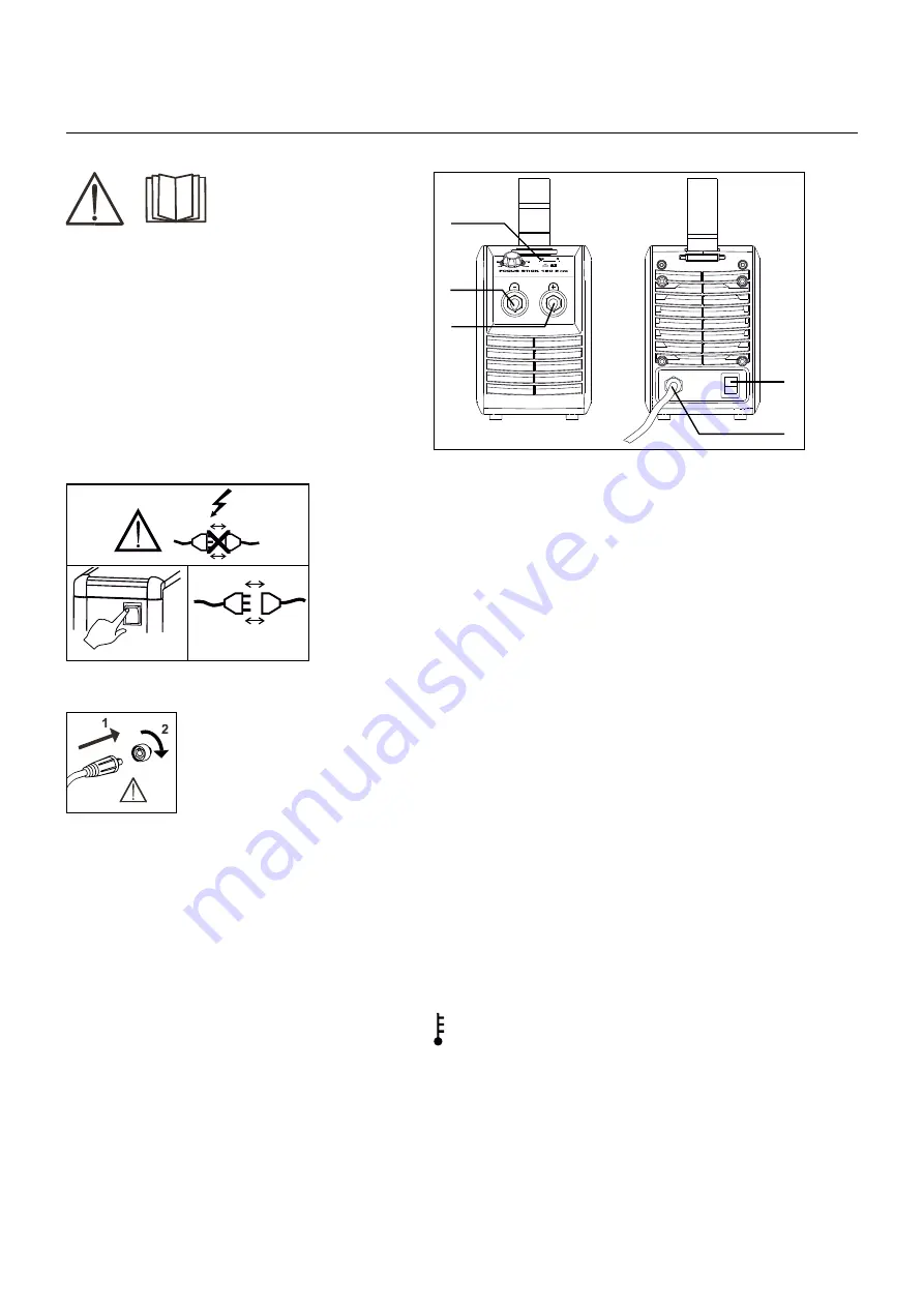 Migatronic FOCUS STICK 120 E PFC User Manual Download Page 27